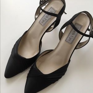 Classic black heels.